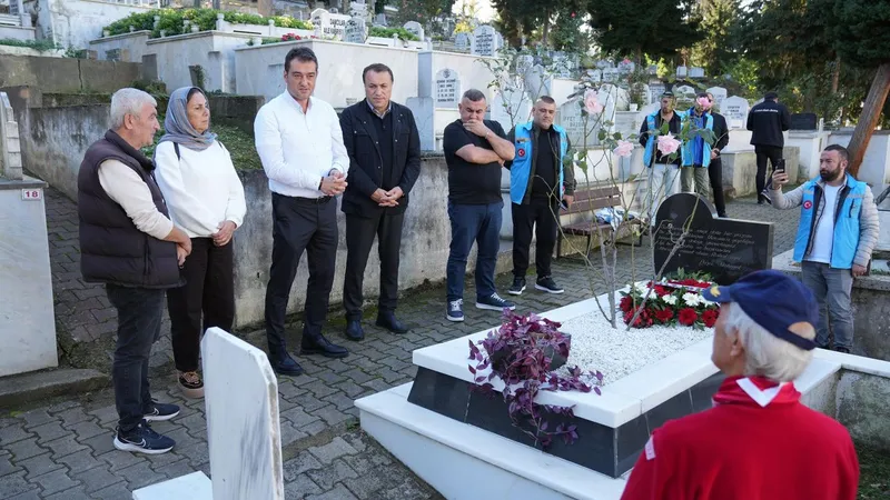 Giresun Eski Belediye Başkanı Mehmet Larçın anıldı