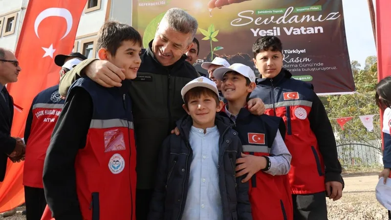 Vali Ergün, öğrencilerin isteğini kırmadı: TOGG ile evlerine gönderdi