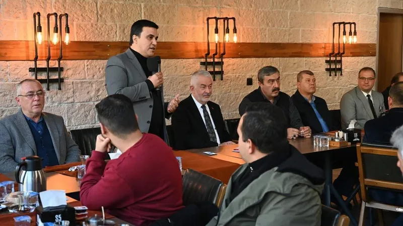 Halk otobüsü esnafından başkan’a: “Abimiz”