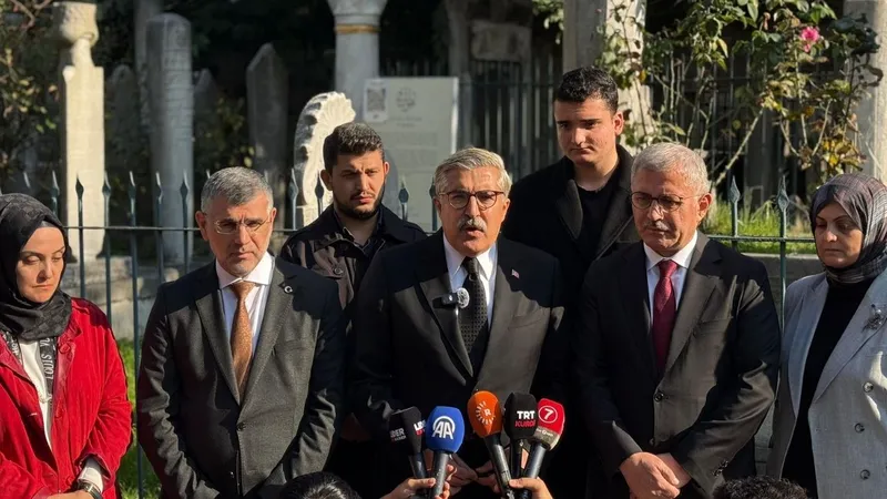 AK Parti’den Sezai Karakoç’un ölüm yıldönümünde anma ziyareti