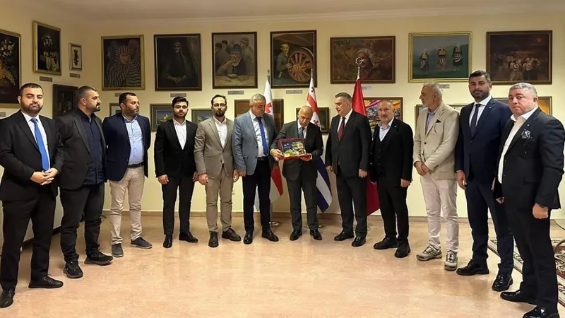 Artvin Borsası’ndan Batum Başkonsolosu’na ziyaret