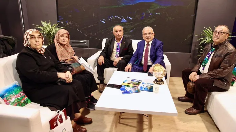 Ordu Büyükşehir Belediyesi standına yoğun ilgi