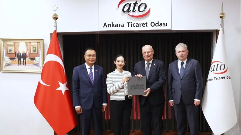 Kamboçya Ticaret Bakanı ATO’da: Ticarette 1 milyar dolar hedefi