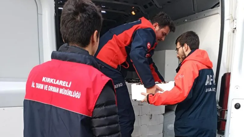 Kırklareli İğneada’da 3 ton kaçak istavrite el konuldu