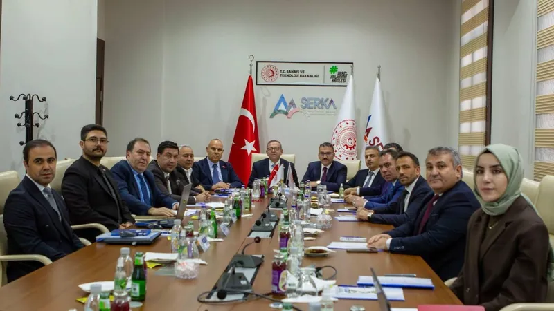 SERKA 100. Yönetim Kurulu Toplantısı Kars’ta yapıldı: Bölgesel Kalkınma Projeleri masaya yatırıldı