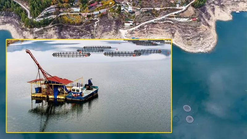 Karacaören Barajı’nda balıkçılık canlanıyor