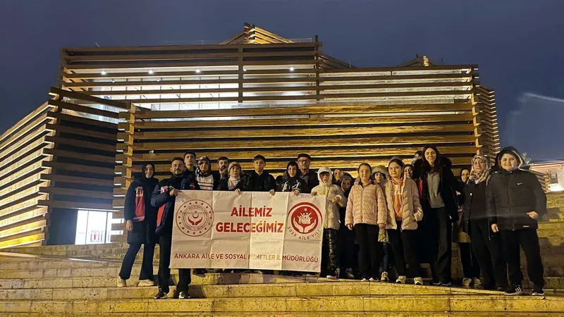 Beypazarı Sosyal Hizmet Merkezi öğrencileri geziye götürdü