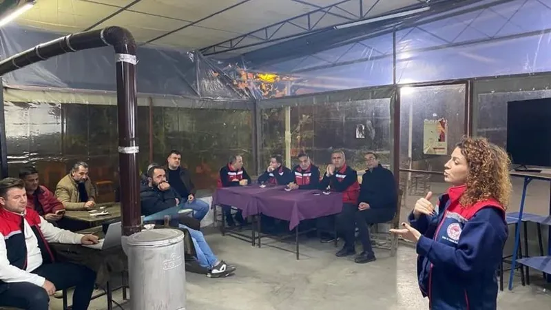 Aydınlı hayvan üreticilerine şap bilgilendirmesi