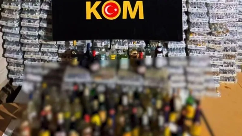 81 ilde sahte ve kaçak içki operasyonu: 169 şüpheliye işlem