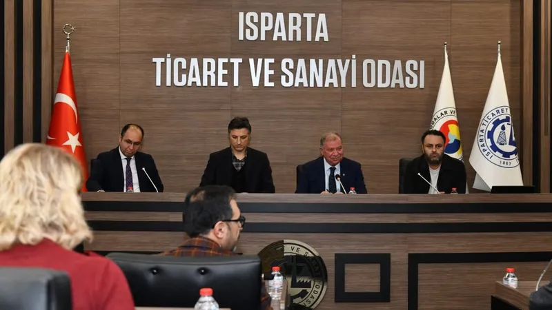 Isparta’nın yol haritası ITSO’da konuşuldu