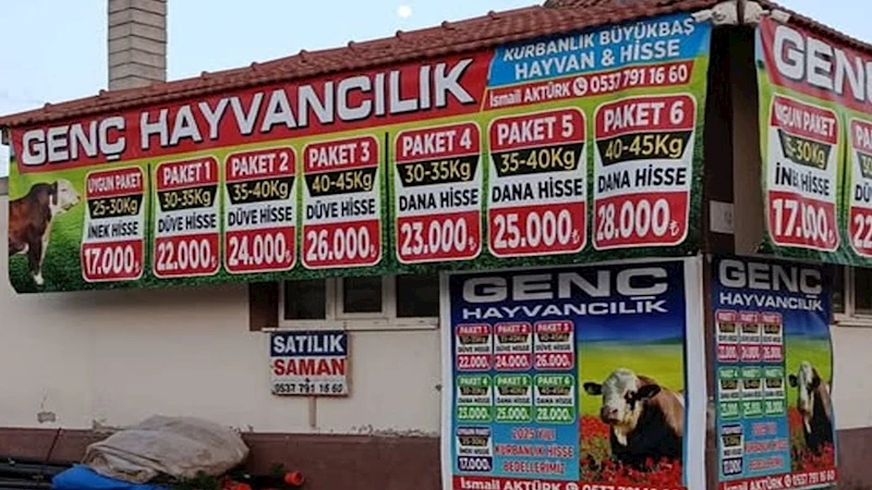 Afyonkarahisar’da Kurbanlık fiyatları belli oldu!