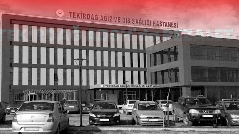 Tekirdağ Ağız ve Diş Sağlığı Hastanesi’nde skandal: Başhekimden hekime şiddet!