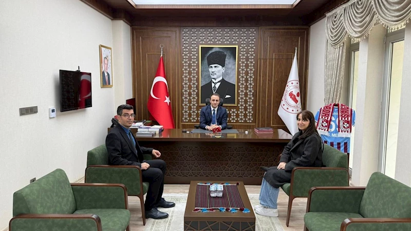 Sosyal Güvenlik Haftasında Kaymakam Memiş’e ziyaret