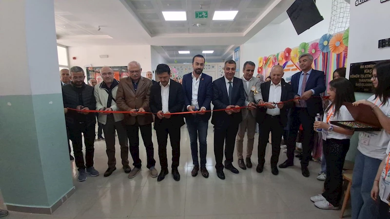 Beypazarı (BİLSEM) Bilim ve Sanat Merkezi fuarı açıldı