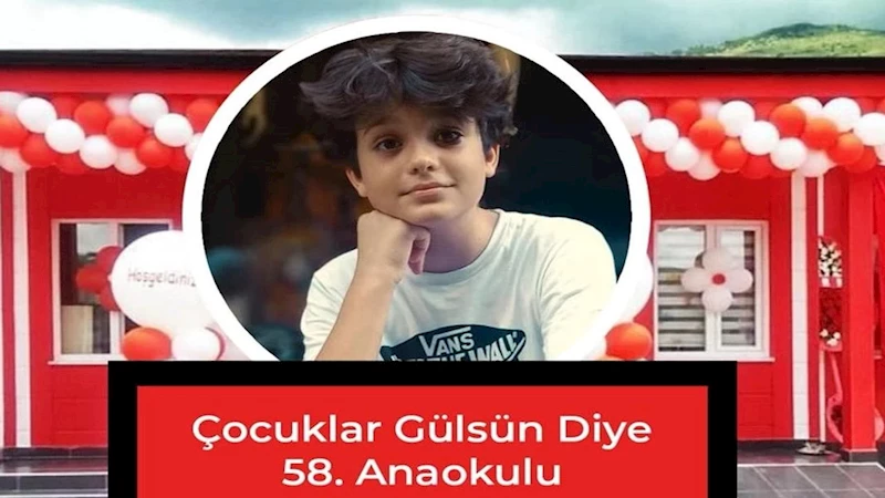 58. Anaokulu Mattia Ahmet Minguzzi adına Bayburt