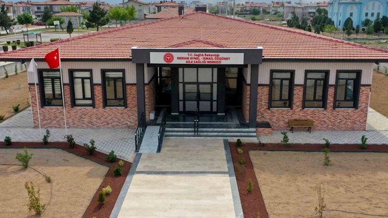 Konya Meram’a bir sağlık yatırımı daha