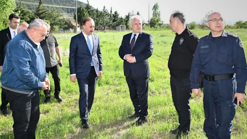 Vali Erin Gül çiftçilerle bir araya geldi