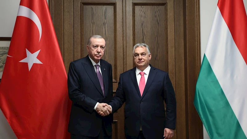 Cumhurbaşkanı Erdoğan, Macaristan Başbakanı Orban ile Budapeşte