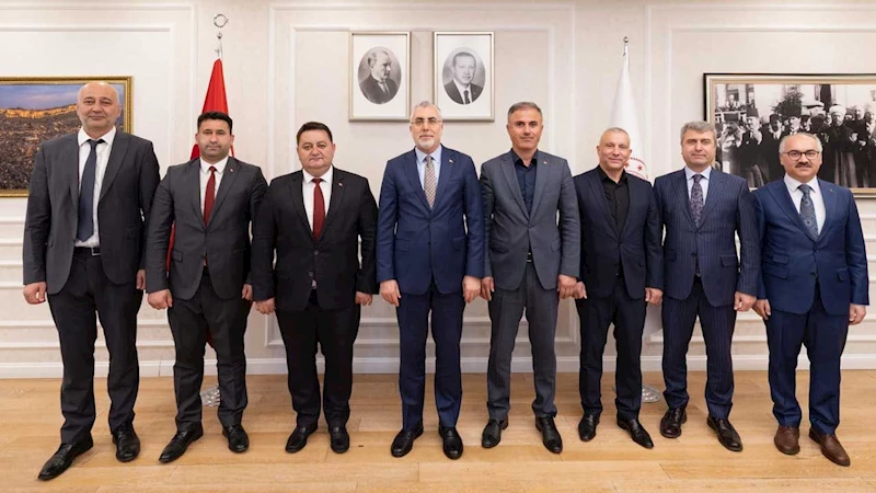 GMİS yönetimi, Bakan Işıkhan ile görüştü