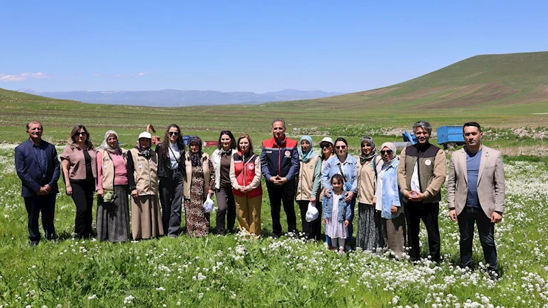 Organik kaz yetiştiriciliği projesi kapsamında Karakale Kadın Kooperatifi ziyaret edildi