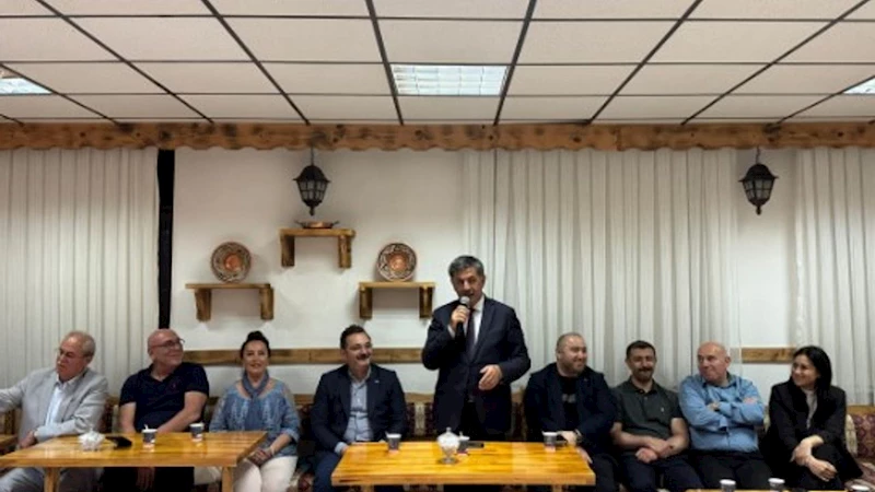 Erzincan Belediye Başkanı Bekir Aksun, TİMBİR ve BHA yönetimini ağırladı: 