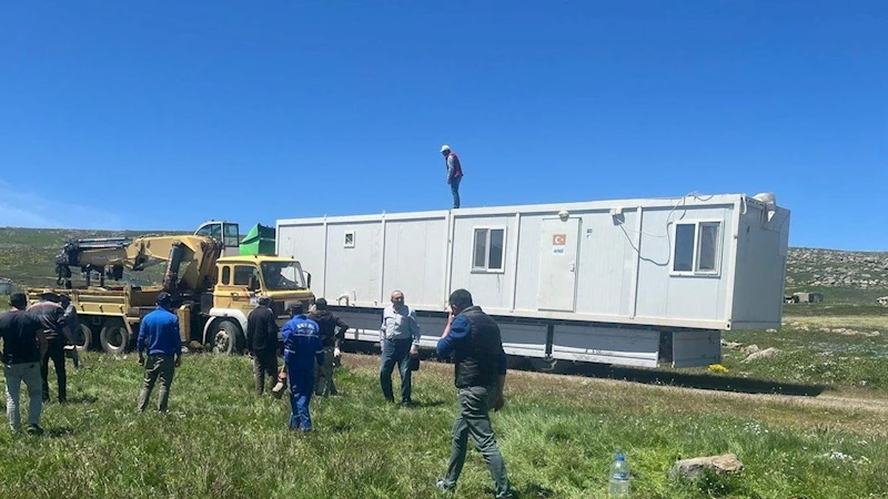 Kars’ta 382 köye 450 yaşam konteyneri gönderiliyor