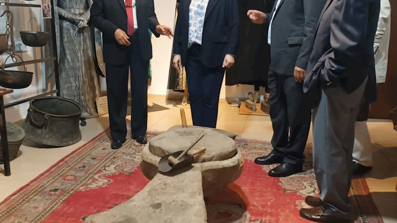 Suriye Çerkes Derneği yöneticileri Düzce’de ağırlandı