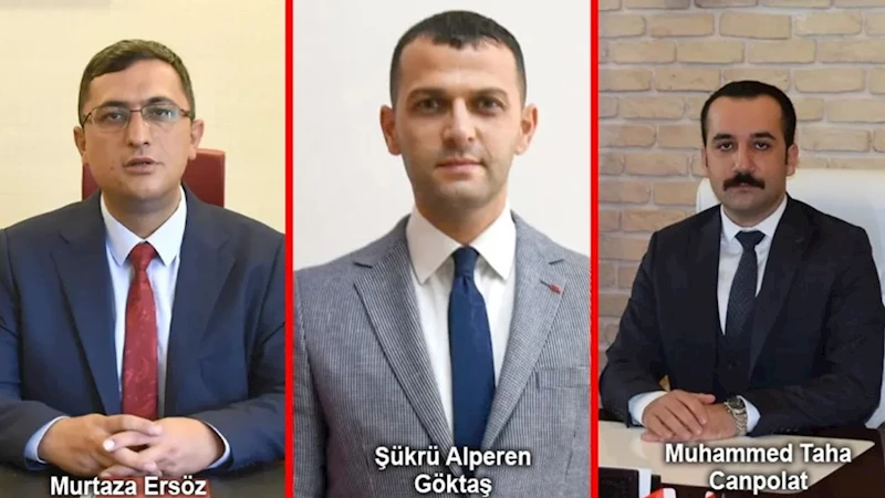 Batman’da üç Vali Yardımcısı değişti