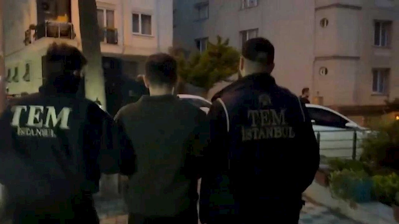 İstanbul’da terör örgütlerine operasyon yapıldı, 5 kişi tutuklandı