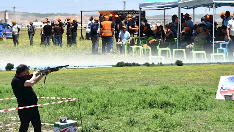 Batman’da 200 avcı yarıştı