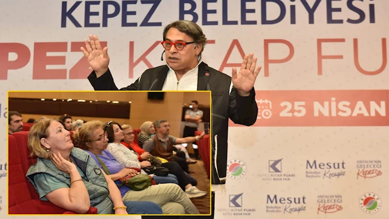 Barbaros Şansal Kepez Kitap Fuarı’nda