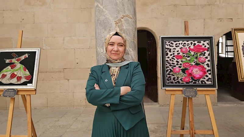Sanatla sabır, tel ile terapi: Kezban Arslan’ın el sanatlarına adanmış hikâyesi