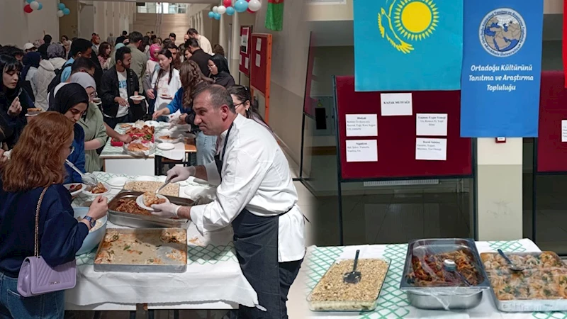 Kırıkkale’de Ortadoğu ve komşu ülkelerin mutfak kültürü tanıtıldı