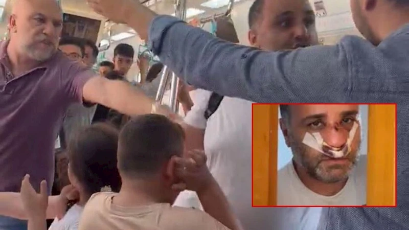 Marmaray’da yolcu tartışması büyüdü: Saldırgan tutuklandı
