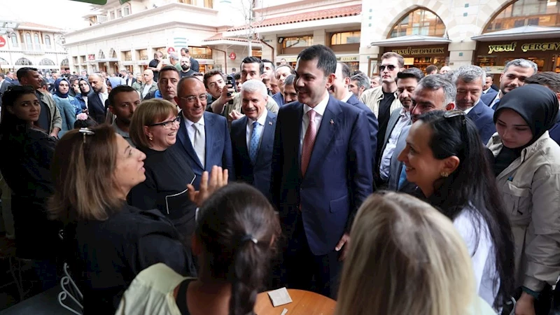 Bakan Kurum Konya Türbeönü