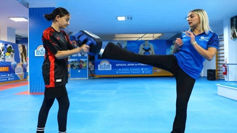 Antalyalı kadınlardan savunma sanatı kurslarına yoğun ilgi
