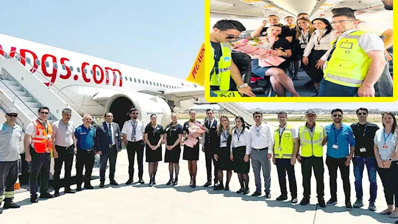 Batman-İzmir uçuşları resmen başladı