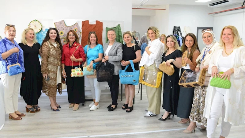 NİLSEM’de eğitim alan kadınların el becerileri beğeni topladı