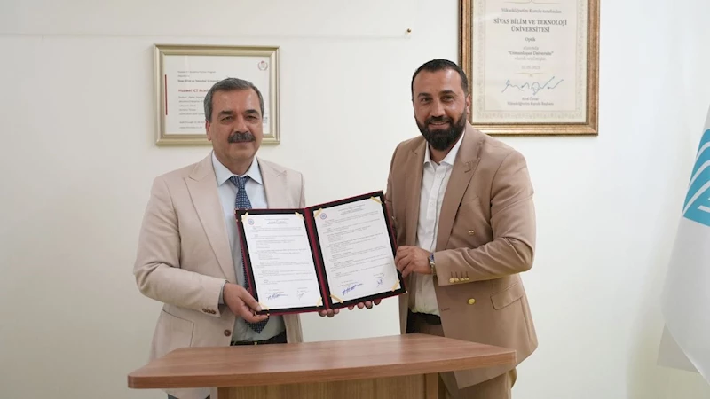 Sivas’ta örnek iş birliği: Üniversite ile özel sektör el ele