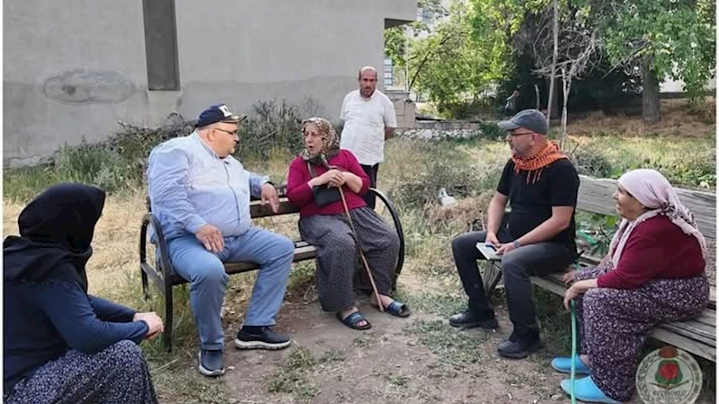Koca Yusuf’tan mahalle mahalle hizmet turu