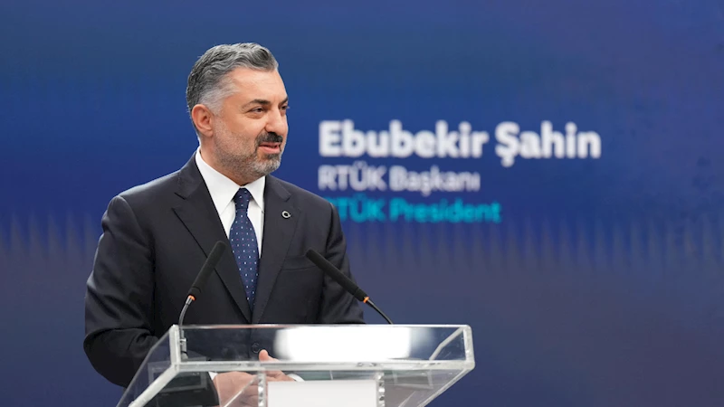 RTÜK Başkanı Şahin