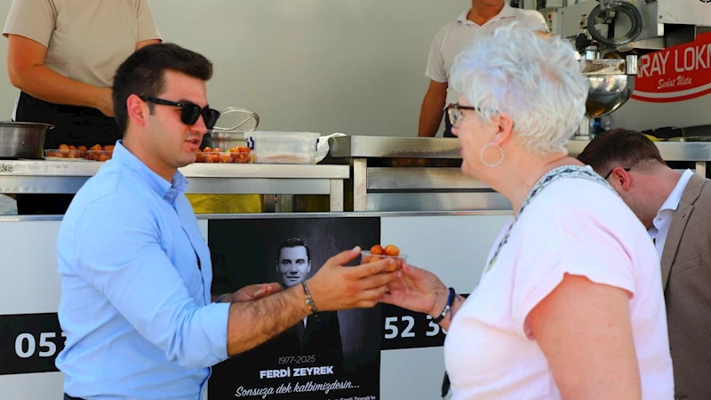 Bodrum’da Ferdi Zeyrek için lokma hayrı