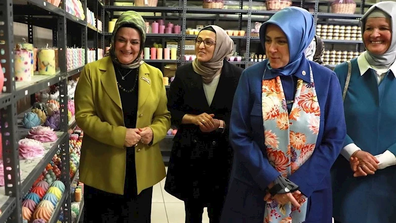 Atölye Karatay’a tam not: Kadın istihdamına destek