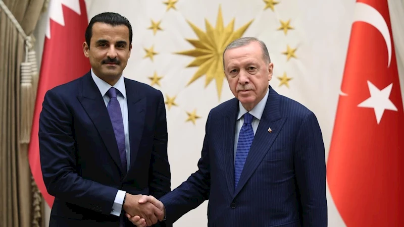 Cumhurbaşkanı Erdoğan ve Katar Emiri Şeyh Temim telefonda görüştü