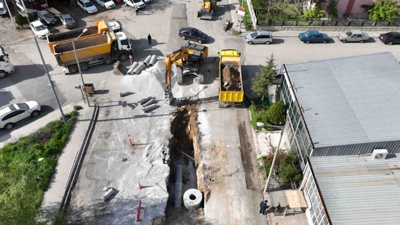 Karacaören Sanayi Sitesi’nin altyapısı yenileniyor!