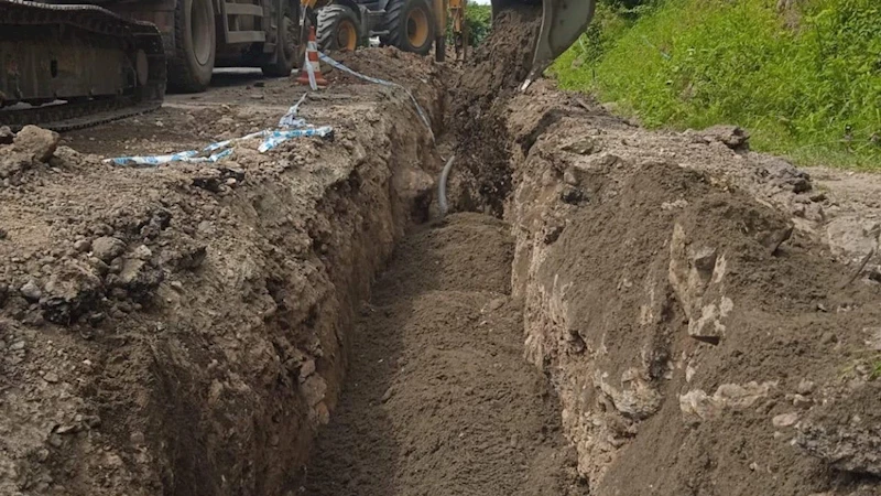 Ordu Büyükşehir Ünye Saraycık mahallesinin içme suyu sorununu çözüyor