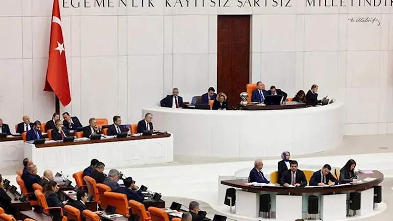 TBMM Genel Kurulunda bazı kanunlarda değişiklik öngören teklifin ilk 6 maddesi kabul edildi
