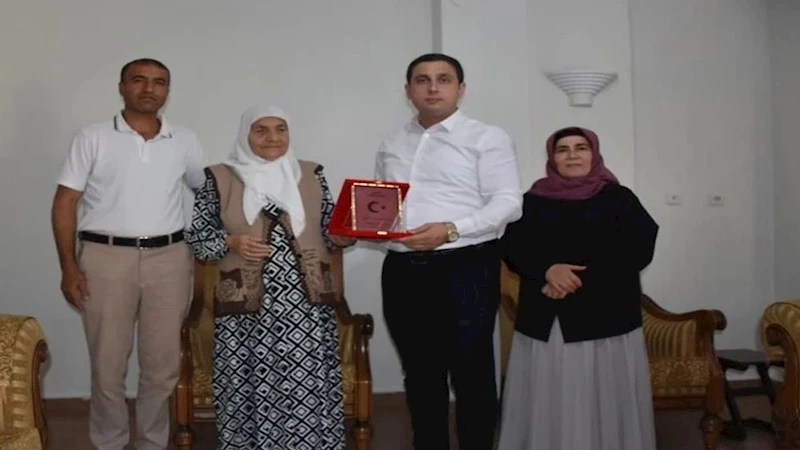 Batman Sason Kaymakamı’ndan şehit ailelerine anlamlı ziyaret
