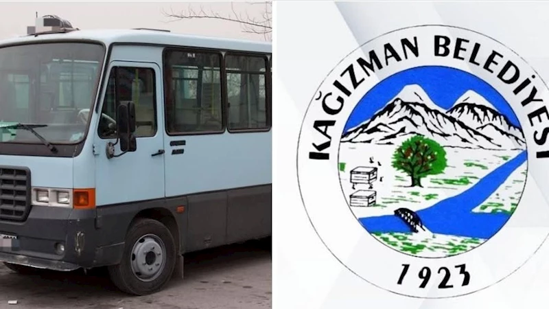 Kağızman Belediyesi’nden öğrencilere ücretsiz sınav ulaşım hizmeti