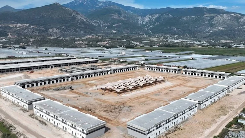 Kaş Kınık’ta dev hal kompleksi projesinde sona yaklaşıldı